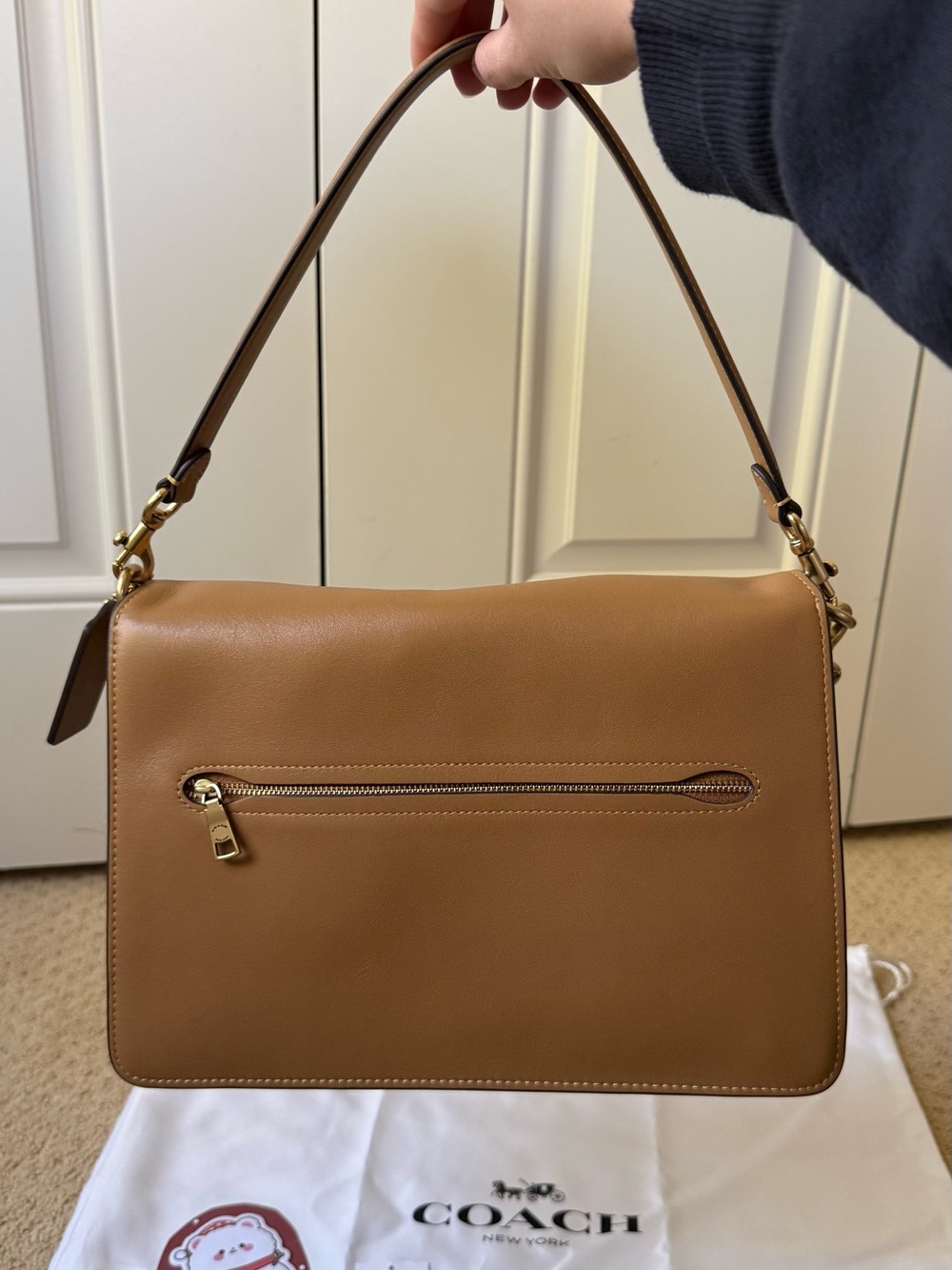 Coach Chain Tabby 30 Bag in Honey Brown - Picture 3 of 10